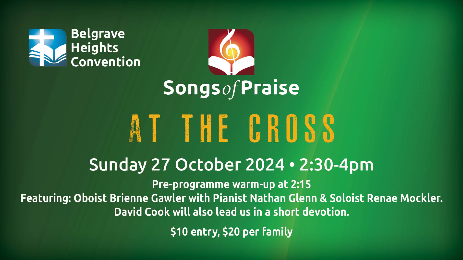 BHCSoP16to9 Songs of Praise | Belgrave Heights Convention